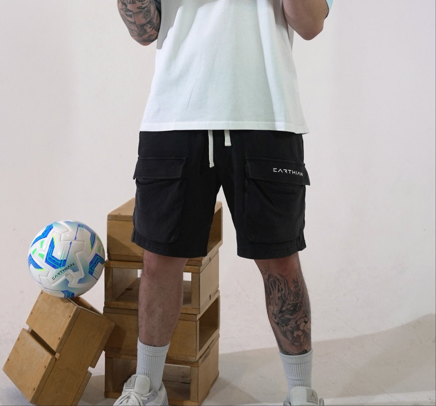 Basalt Relaxed Fit Sweat Shorts