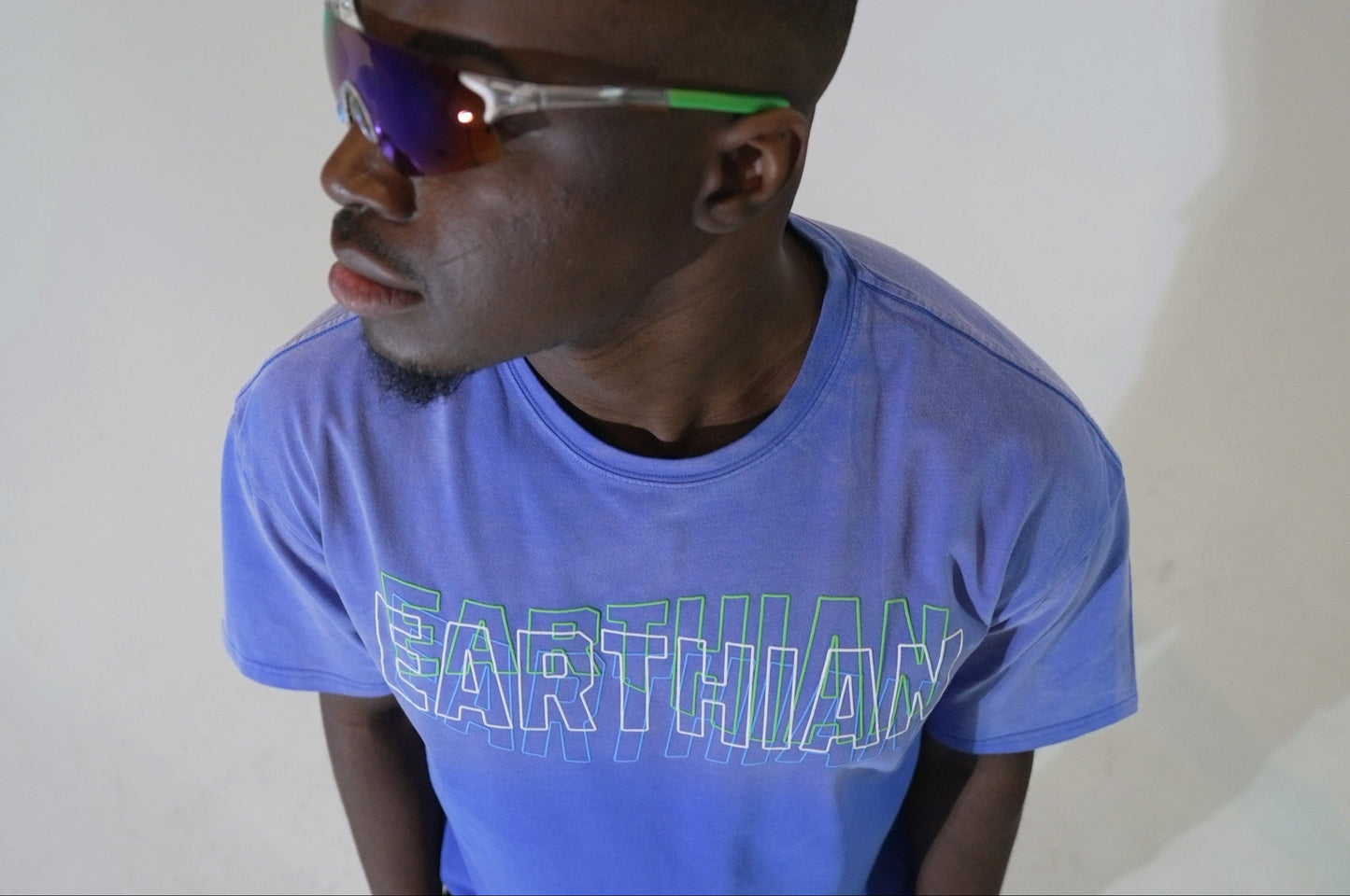 Blue Trinity Relaxed Fit Tee
