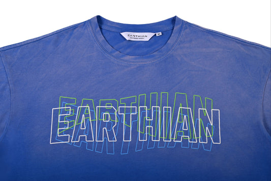 Blue Trinity Relaxed Fit Tee