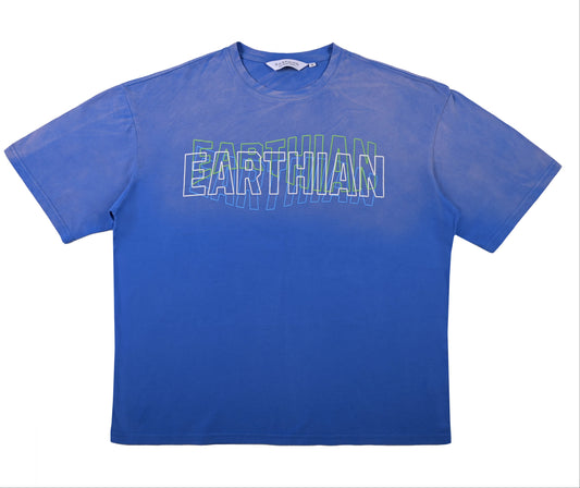Blue Trinity Relaxed Fit Tee